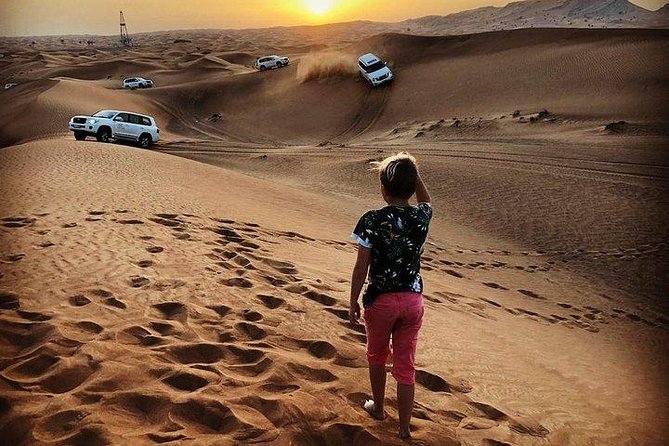 Private Morning Desert Safari Dubai with Dune Bashing & Sandboard - Camel riding and the slower side of the desert