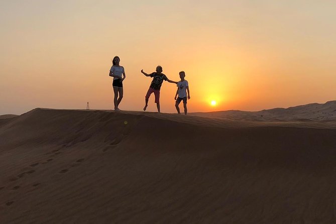 Private Morning Desert Safari Dubai with Dune Bashing & Sandboard - What the $199 group price really buys