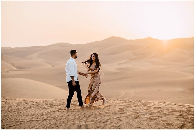 Private Morning Desert Safari Dubai with Dune Bashing & Sandboard - The guide can shape the whole morning