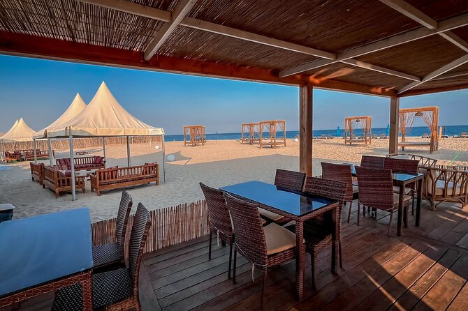 Private Overnight Desert Safari, Dune bashing, dinner & Breakfast - Khor Al Udaid, where sand meets the Inland Sea