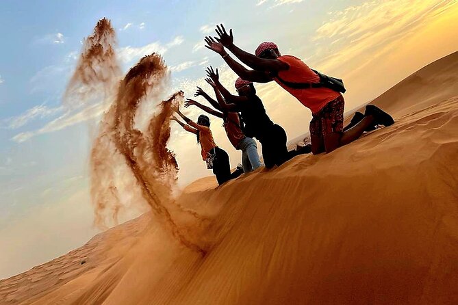 Professional Desert Safari with Camel Ride & BBQ in Bedouin Camp - Dune Bashing on the High Red Dunes
