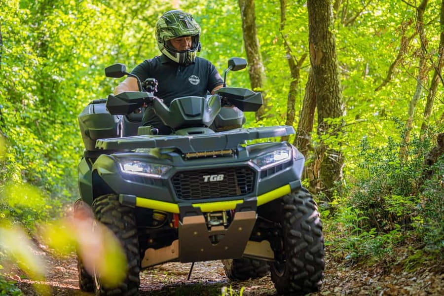 Pula and Rovinj: 1, 2, 2.5 or 4-Hour Istra Quad Safari - What riding the quad is like