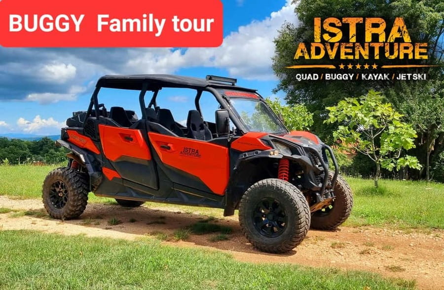 PULA AND ROVINJ: BUGGY FAMILY SAFARI 1, 2, 2.5 & 4 H - What the one-hour Rovinj route gives you