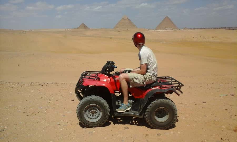 Pyramids of Giza: 1-Hour Quad Bike Desert Safari - Key points to know before you book