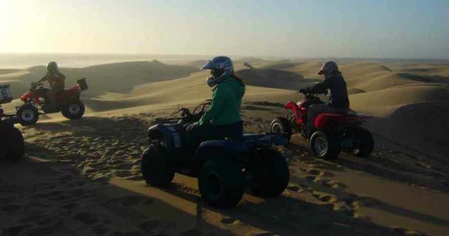 Pyramids of Giza: 1-Hour Quad Bike Desert Safari - Riding beside the pyramids, not inside them