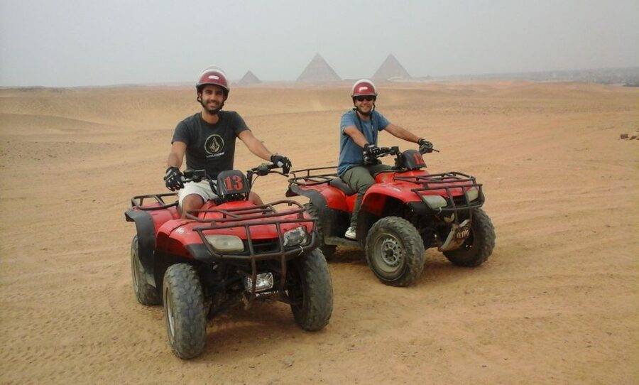 Pyramids of Giza: 1-Hour Quad Bike Desert Safari - Quad condition, safety, and comfort
