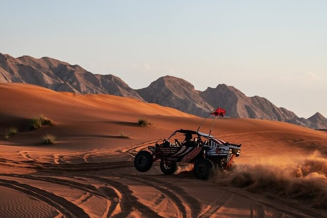 Qatar Desert Thrills Self Ride Dune Buggy Safari and Camel Ride - Crossing the dunes under your own power