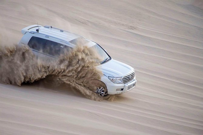Qatar Gold Dune Safari, Dune Bashing,Camel Ride,Sand Boarding,Inland Sea Desert - Khor al Udaid and the inland sea