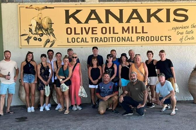 Quad ATV Safari from Georgioupolis Area - The old olive oil factory and village coffee stop