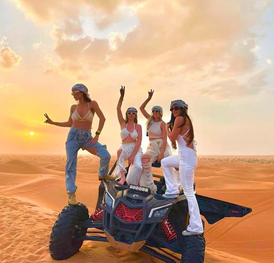 Quad Bike/Buggy, Desert Safari, Camel Ride, Dune Bashing - A fast route from Doha to the Qatar desert