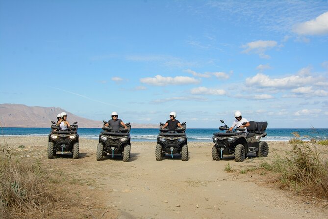 Quad Safari and Nature Adventure from Kolymbari - Nopigia, where the coast comes back into view