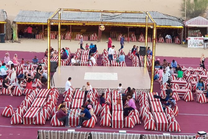Red Dune Desert Safari with BBQ Dinner, Sand Boarding Dance Shows - A buffet BBQ with practical choices