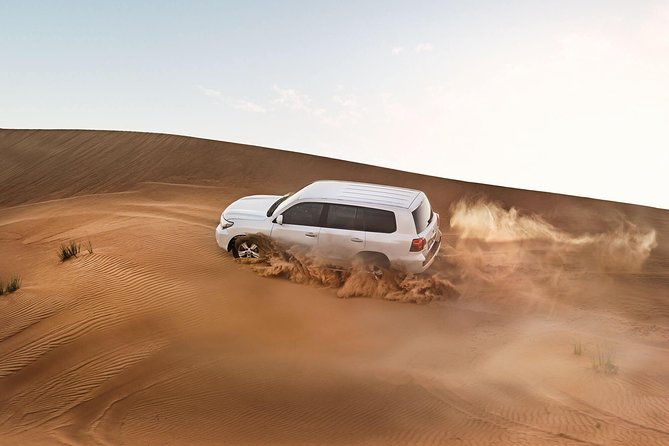 Red Dune Desert Safari with BBQ Dinner, Sand Boarding Dance Shows - Sunset on the dune tops