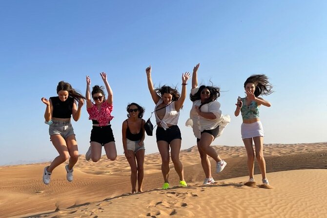 Red Dunes Desert Safari Dubai with Dinner Buffet, Show & Transfer - The shared ride from Dubai to Lahbab