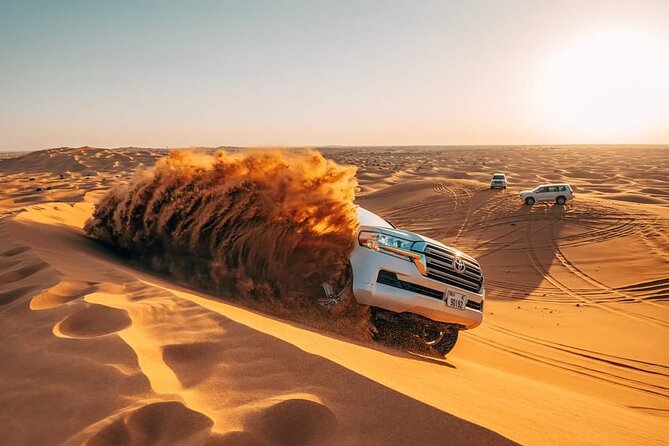 Red Dunes Desert Safari with 4x4 Pick up & Drop, Camel ride, BBQ and Live shows - From Dubai streets to the red dunes