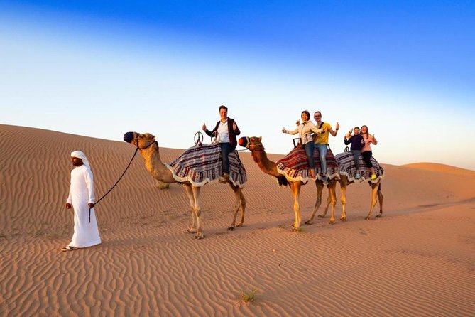 Red Dunes Desert Safari with 4x4 Pick up & Drop, Camel ride, BBQ and Live shows - Sandboarding, camel riding, and the question of quad bikes