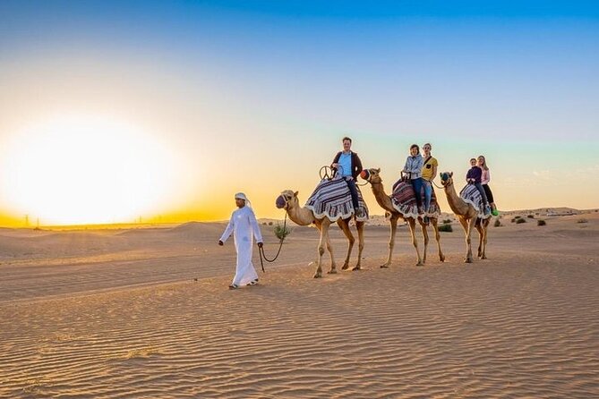 Red Dunes Desert Safari with 4x4 Pick up & Drop, Camel ride, BBQ and Live shows - What the $32.75 price really buys