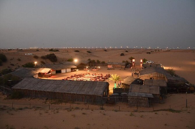 Red Dunes Desert Safari with BBQ Dinner - BBQ dinner with vegetarian and nonvegetarian choices