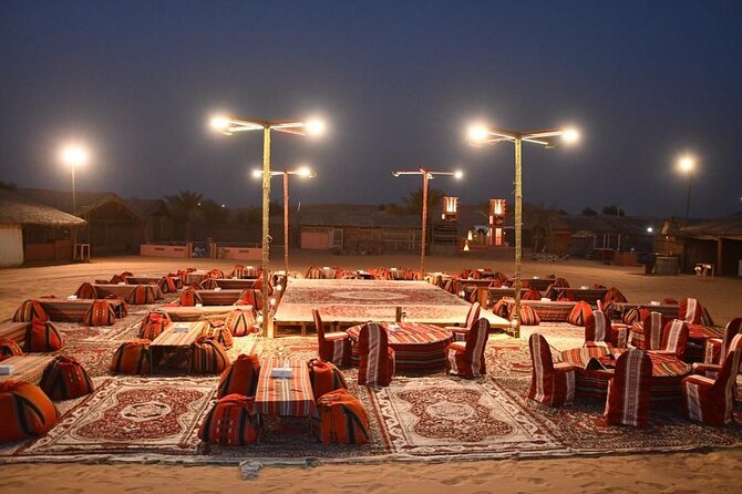 Red Dunes Desert Safari with BBQ Dinner - Belly dance, fire, and tannura shows
