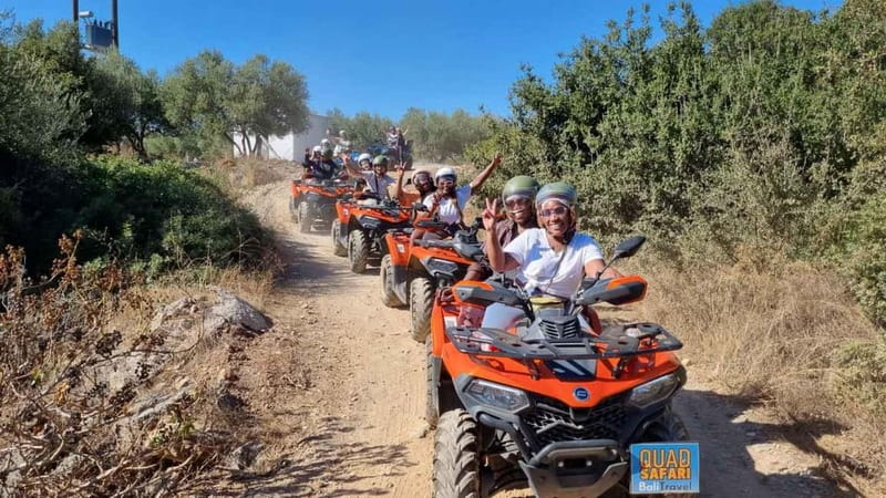 Rethymno Bali & Panormo:Quad Safari & visit Cave 57km 4hours - Nine or ten villages and a slower view of Crete