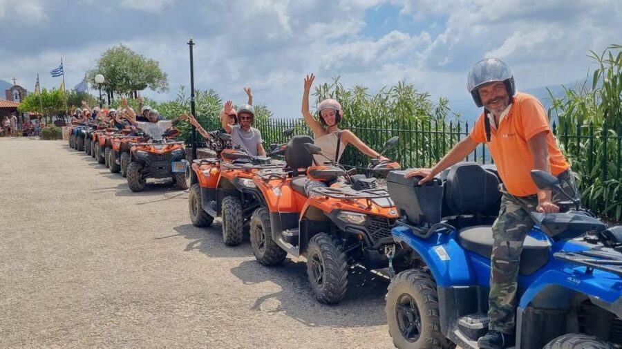 Rethymno Bali & Panormo:Quad Safari & visit Cave 57km 4hours - Valley views toward Psiloritis and Idi