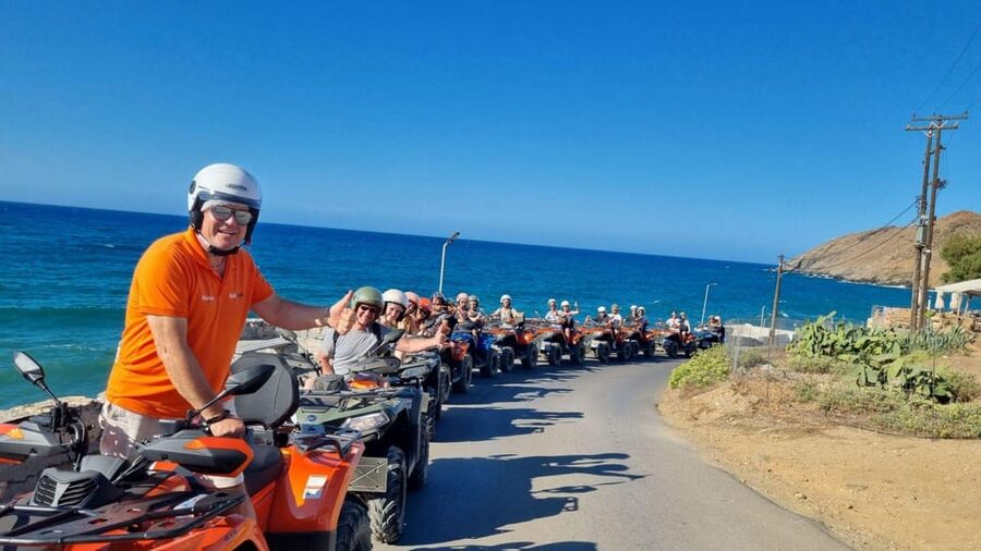 Rethymno Bali & Panormo:Quad Safari & visit Cave 57km 4hours - The small details that improve the morning