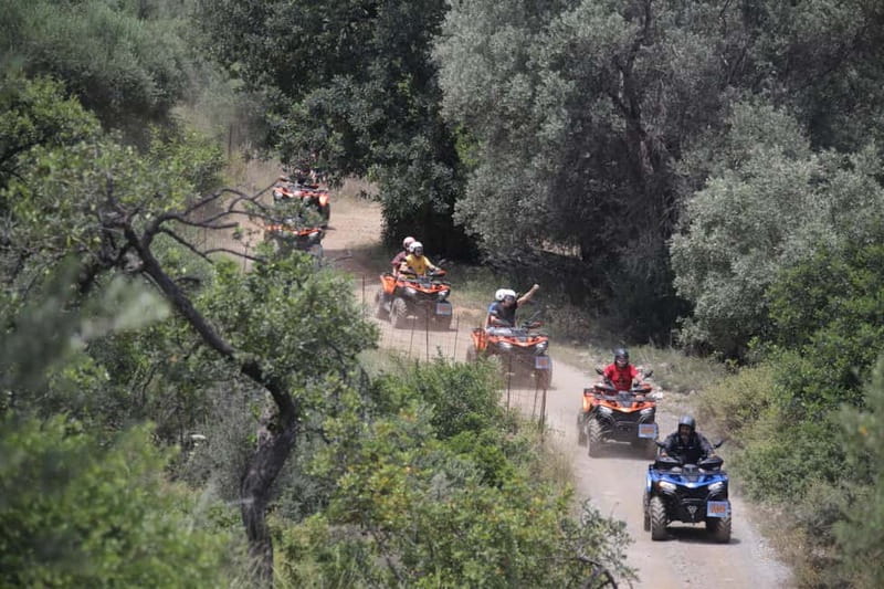 Rethymno Bali & Panormo:Quad Safari & visit Cave 57km 4hours - Crossing Crete’s olive groves by quad