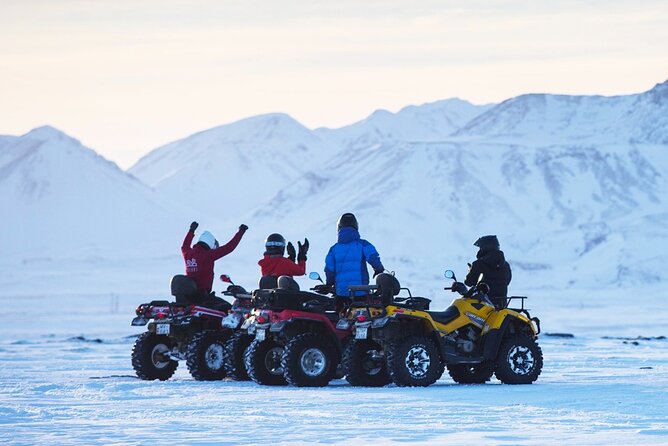Reykjavik Peak with Safari Quads ATV - Lake Hafravatn brings the best early view