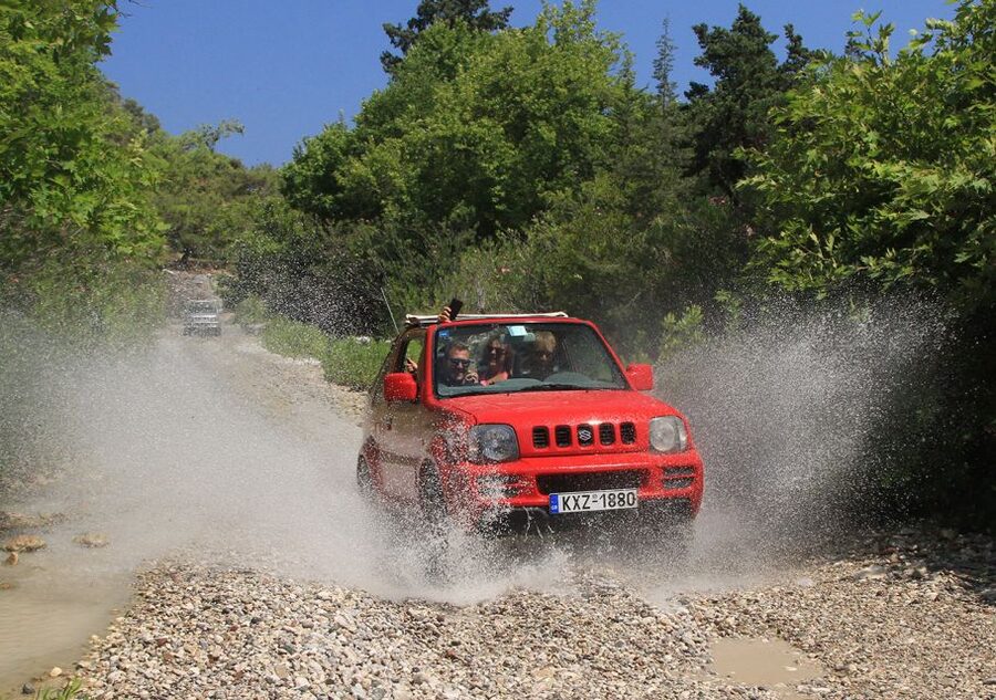 Rhodes: Self-Drive 4x4 Safari Tour with North Pickup - Coffee with mountain air