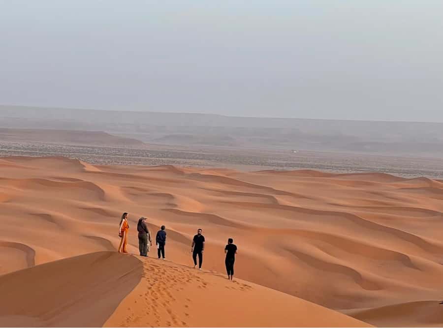 Riyadh: Red Sand Dunes (Safari trip) - Reaching the red dunes from Riyadh