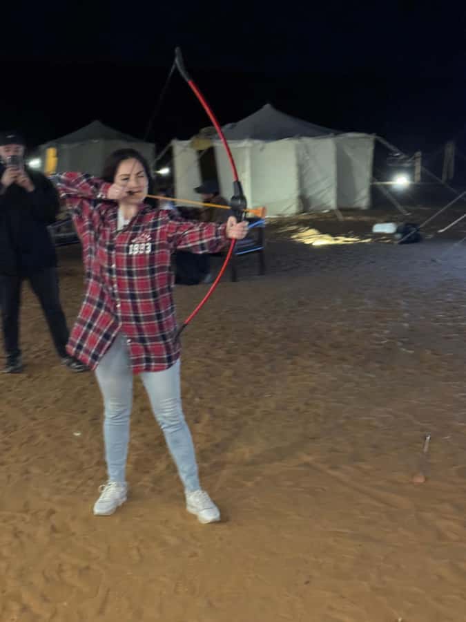 Riyadh: Red Sand Dunes (Safari trip) - Sandboarding on soft red slopes