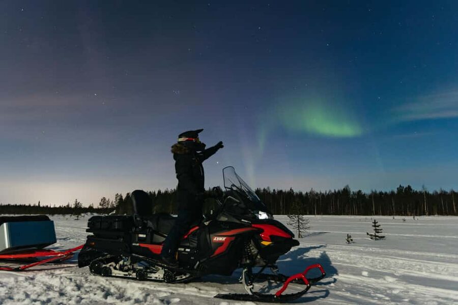 Rovaniemi: Northern Lights Family-Friendly Snowmobile Safari - Chasing the Northern Lights without a false promise