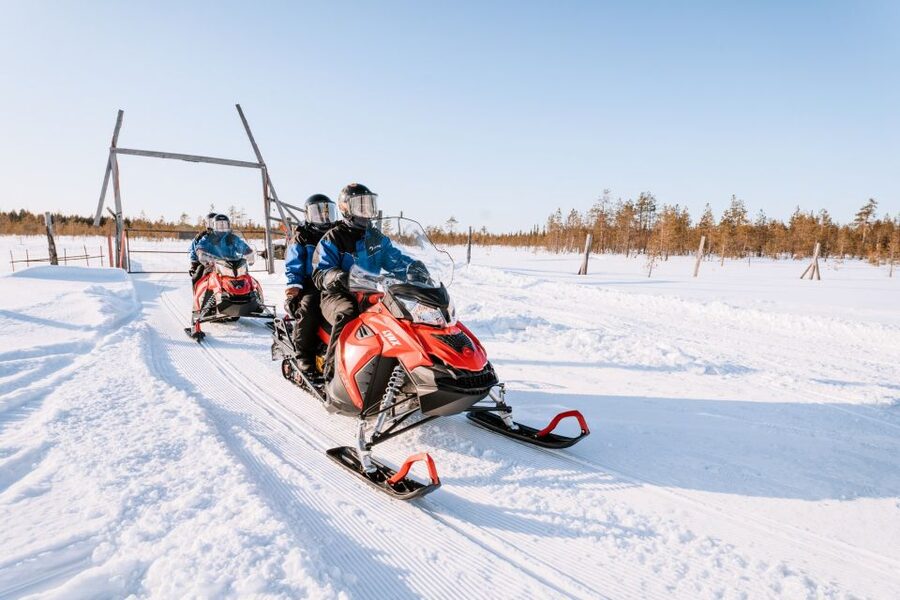 Rovaniemi: Snowmobile Safari into the Arctic Circle Forest - Safety, licenses, and group size