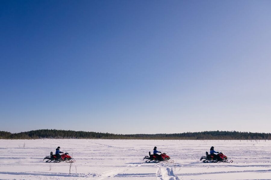 Rovaniemi: Snowmobile Safari into the Wilderness - The quiet stop in the Arctic woods