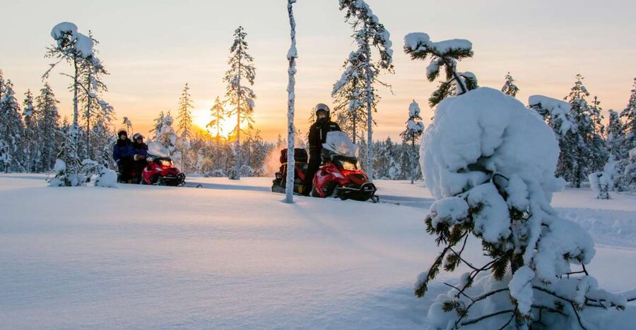 Rovaniemi: Snowmobile Safari to a Reindeer Farm - Key points at a glance