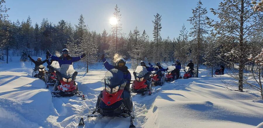 Ruka: Scenery Snowmobile Safari - What the 2.5-hour Ruka safari is really like