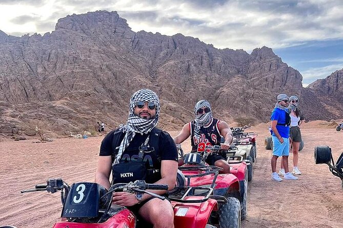 Safari 5 in 1 Quads, Camels, Show, Dinner & Star Gazing in Sharm El Sheikh - Quad riding through the Sinai Desert