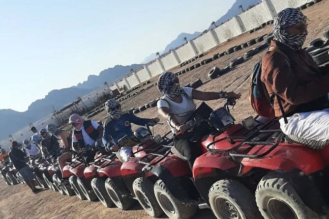 Safari 5 in 1 Quads Camels Star Gazing in Sharm El Sheikh - The one-hour ATV ride through the desert