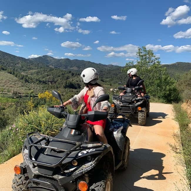 Salou: Off-Road Guided Quad Safari with Hotel Pickup - Leaving Salou behind on four wheels