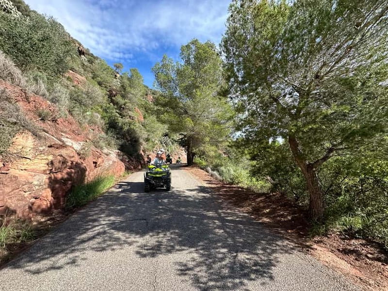 Salou: Off-Road Guided Quad Safari with Hotel Pickup - One hour or two hours: choose carefully