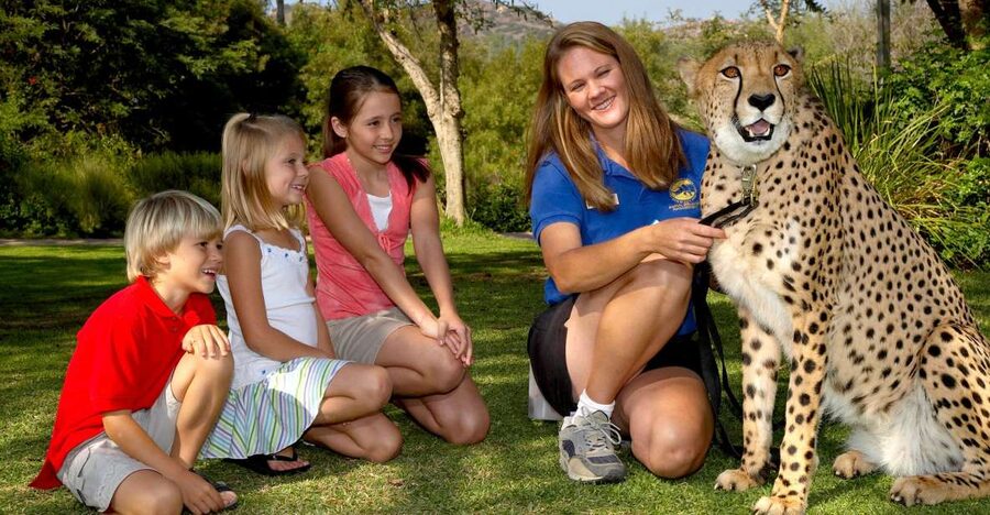 San Diego: San Diego Zoo Safari Park 1-Day Ticket - Family stops help break up the walking