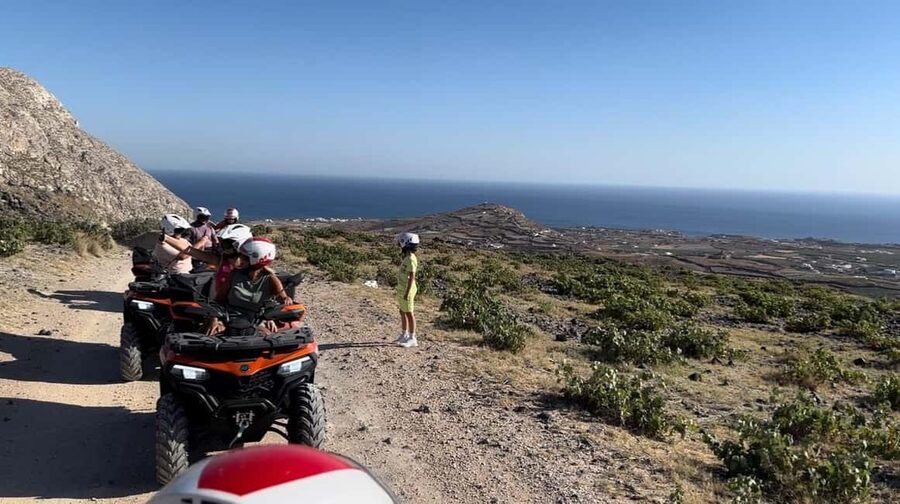 Santorini: ATV-Quad Off-Road Safari with Hidden Trails - Mountain tracks, vineyards, and pumice-stone valleys
