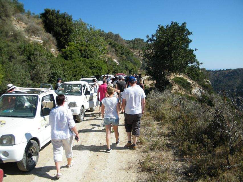 Self-Drive Jeep Safari to South Coast, Palm Beach & Canyons - A full day beyond Crete’s resort roads
