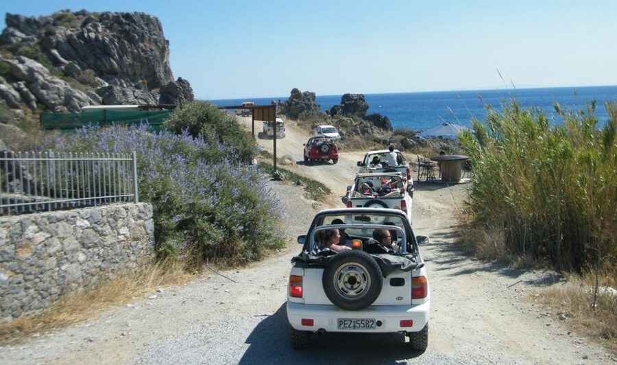 Self-Drive Jeep Safari to South Coast, Palm Beach & Canyons - Coffee beside Potamon Dam