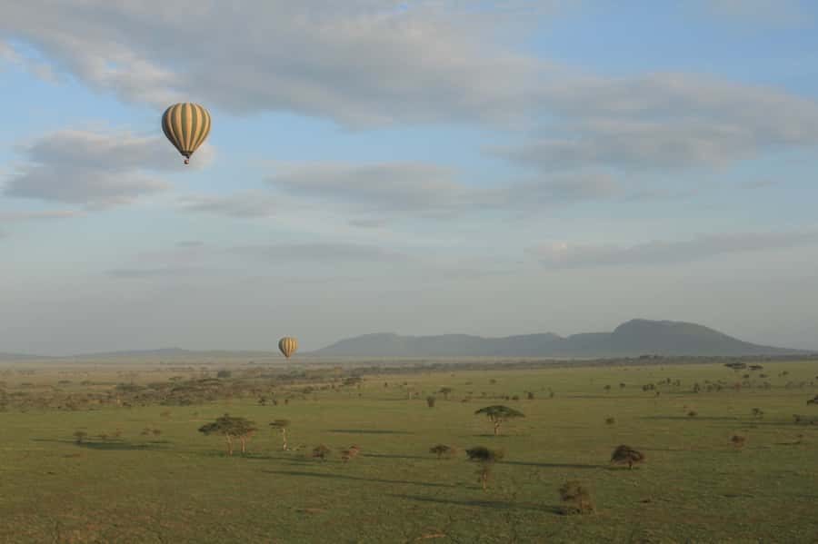 Serengeti National Park: Balloon Safari at Dawn - The one-hour flight above the plains