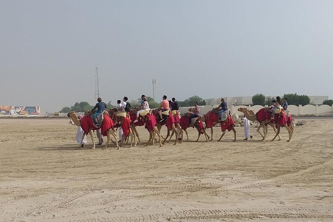 Sharing or Private Safari, Sand Boarding, Camel Ride, inland Sea Quick swim - The Inland Sea and the route question