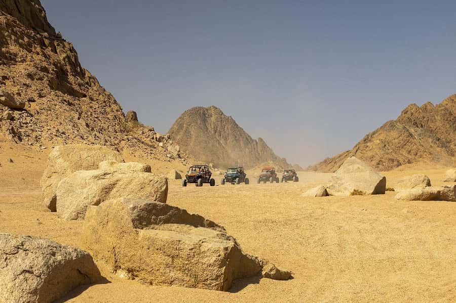 Sharm El Sheikh: Quad Biking & Desert Safari with Pickup - Trading the beach for the Sinai desert