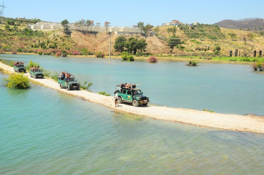 Side: Green Canyon and Waterfall Jeep Safari with Lunch - The day begins with a jeep pickup from Side