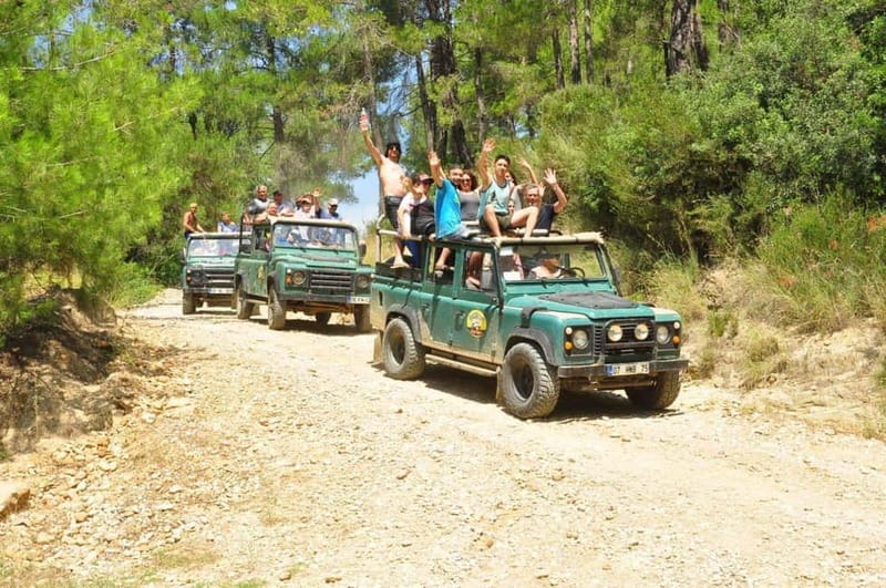 Side: Jeep Safari Adventure with Lunch at Green Lake - A rough ride from Side into the Taurus Mountains