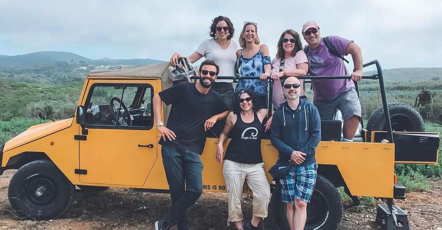 Sintra: Regaleira, Cabo da Roca and Cascais Jeep Safari Tour - A local lunch with regional food
